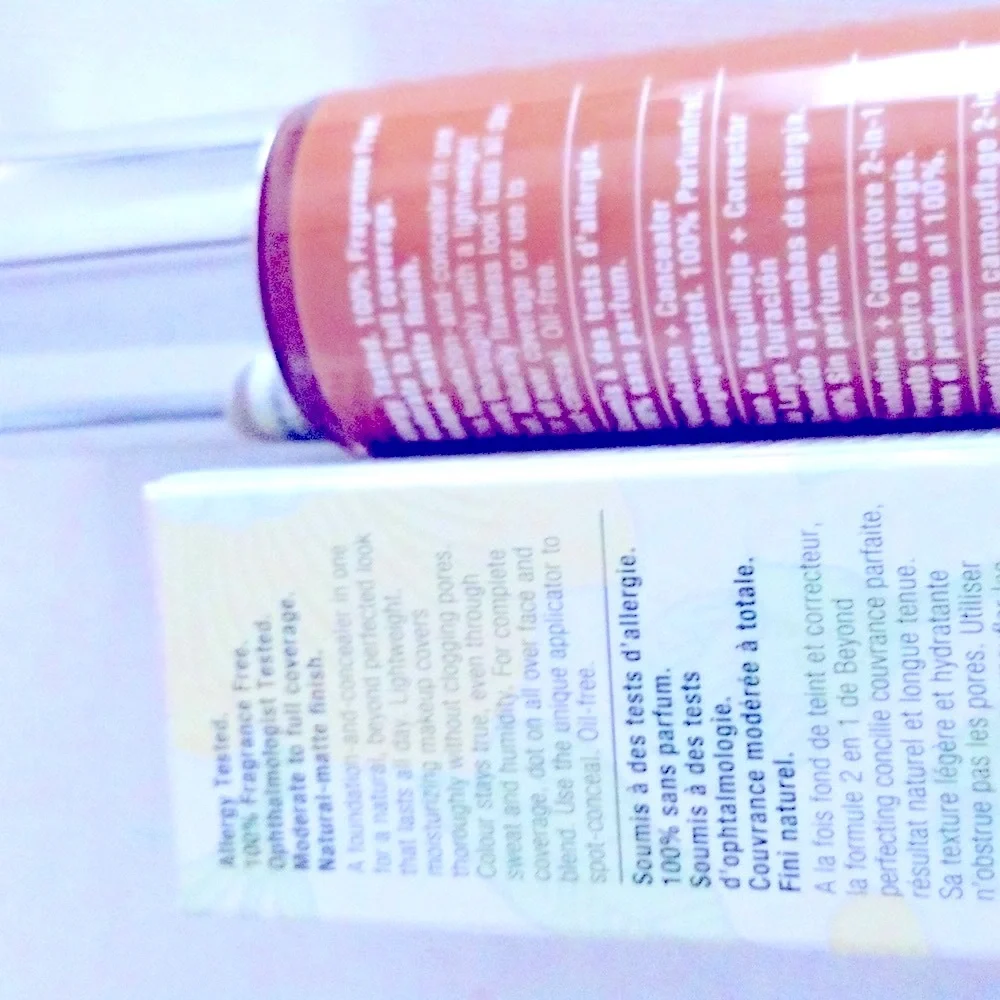 Two Clinique beyond perfecting foundation+concealer WN 112 ginger